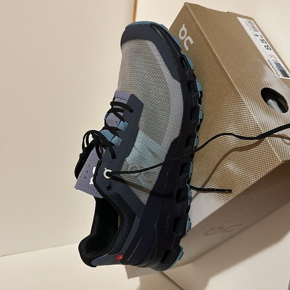 On Running Cloudvista trail running shoes. Worn once. Minimal wear/dirt on sole. - Picture 8 of 8